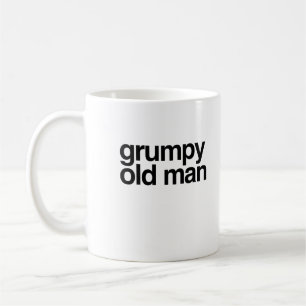 Grumpy Old Man Funny Sarcastic Gag Gift Koffiemok