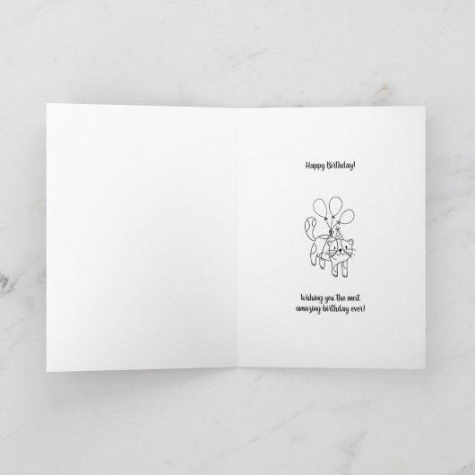 Grumpy Old Man Humoureuze Joke Funny Birthday Kaart (Binnen)