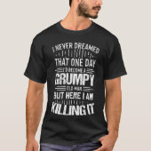 Grumpy Old Man T-Shirt (Voorkant)