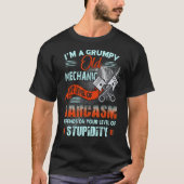 Grumpy Old Mechanic T-shirt (Voorkant)