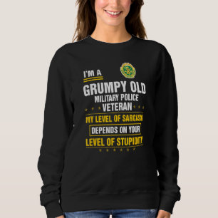 Grumpy Old Police Veteran Father Day Chri Trui