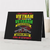 Grumpy Old Vietnam Veteran 212 Kaart (Achterkant)