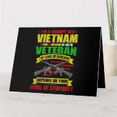 Grumpy Old Vietnam Veteran 212 Kaart (Voorkant)