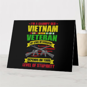 Grumpy Old Vietnam Veteran 212 Kaart