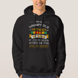 Grumpy Old Vietnam Veteran Hoodie