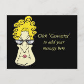 Grumpy Old Woman Briefkaart (Voorkant)