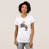 Grumpy oude levering Man T-shirt (Voorkant volledig)