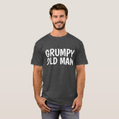 GRUMPY OUDE MAN T-SHIRTS (Voorkant volledig)