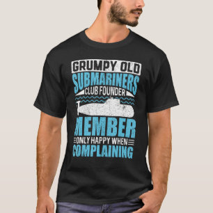 Grumpy oude onderzeeërs USA Veteran dag T-shirt