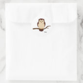 Grumpy Owl - Envelope Stickers (Tas)