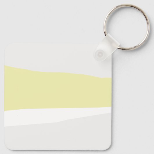 Grumpy Pig Neutral Colours gepersonaliseerde Sleut Sleutelhanger (Achterkant)