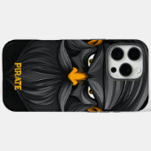 Grumpy Pirate Portrait Case-Mate iPhone Case (Achterkant (horizontaal))