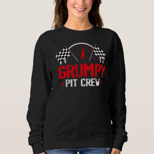 Grumpy Pit Crew Race Car Birthday Party Racefam Trui