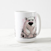 Grumpy Polar-Beer Koffiemok (Voorkant rechts)