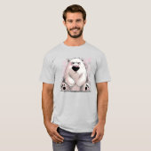 Grumpy Polar-Beer T-shirt (Voorkant volledig)