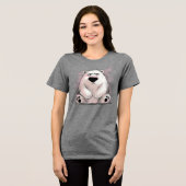 Grumpy Polar-Beer Tri-Blend Shirt (Voorkant volledig)
