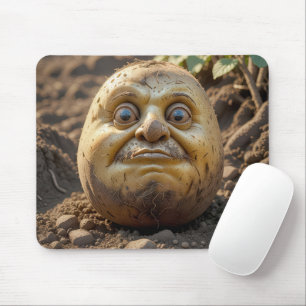 Grumpy Potato Head in Dirt Muismat