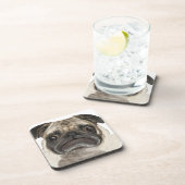 Grumpy Puggy Cadeaus Drankjes Onderzetter (Rechterzijde)
