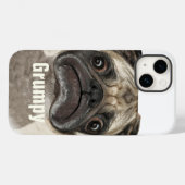 Grumpy Puggy Gifts Case-Mate iPhone Case (Achterkant (horizontaal))