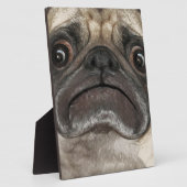 Grumpy Puggy Gifts Fotoplaat (Zijkant)