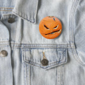 Grumpy Pumpkin Ronde Button 5,7 Cm (In situ)