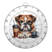 Grumpy Pup Dartboard Dartbord (Voorkant)