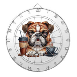 Grumpy Pup Dartboard Dartbord