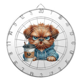 Grumpy Pup Dartboard Dartbord