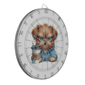 Grumpy Pup Dartboard Dartbord (Voorkant Links)