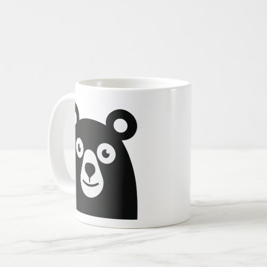 Grumpy Raccoon Coffee Mug Koffiemok (Voorkant links)