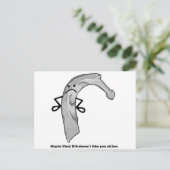 Grumpy Rib Briefkaart (Staand voorkant)