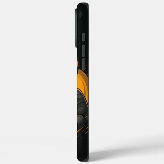 Grumpy Robot gepersonaliseerd Case-Mate iPhone Case (Achterkant / Links)