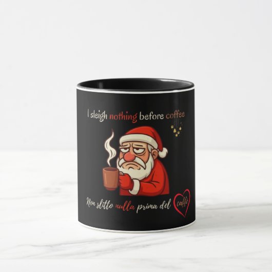 Grumpy Santa Caffè Mood Mok (Midden)