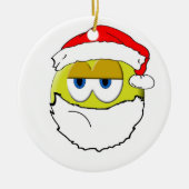 Grumpy Santa Keramisch Ornament (Voorkant)