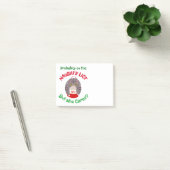 Grumpy Sarcastic kerstkat waarschijnlijk op de nau Post-it® Notes (Kantoor)