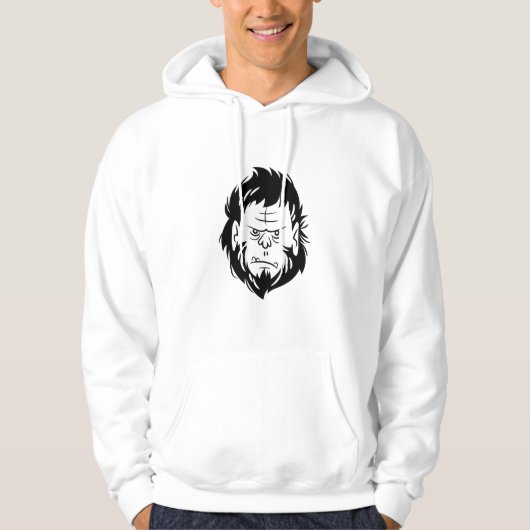 Grumpy Sasquatch Hoodie -  (Voorkant)