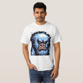 Grumpy Sasquatch Variant 4 T-shirt (Voorkant volledig)