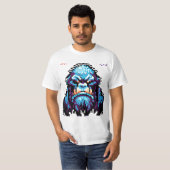 Grumpy Sasquatch Variant 5 T-shirt (Voorkant volledig)
