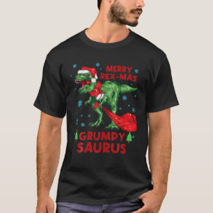 Grumpy Saurus Kerstkerstkerstkerstkerstkerstkerstk T-shirt
