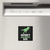 Grumpy-saurus Rex Dino Dinosaur Funny Grumpysaurus Magneet (Insitu (Vaatwasser))