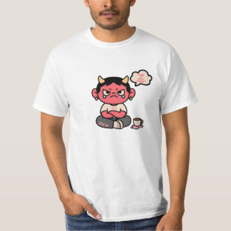 Grumpy Schattige Oni - "De hel is mild vandaag" T-shirt