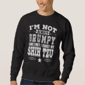 Grumpy Shih Tzu Trui (Voorkant)