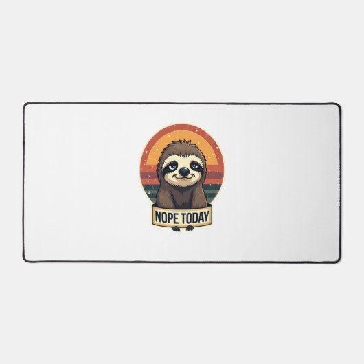 Grumpy Sloth Vintage Funny Retro Shirt Design Bureaumat (Voorkant)