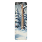 Grumpy Snowman als Jolly Thermosbeker (Achterkant)