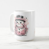 Grumpy Snowman Koffiemok (Voorkant links)