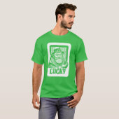 Grumpy St. Patrick's Day Leprechaun T-shirt (Voorkant volledig)