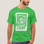 Grumpy St. Patrick's Day Leprechaun T-shirt (Voorkant)