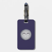 Grumpy Sun, Sleepy Moon Bagagelabel (Achterkant verticaal)