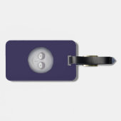 Grumpy Sun, Sleepy Moon Bagagelabel (Achterkant horizontaal)