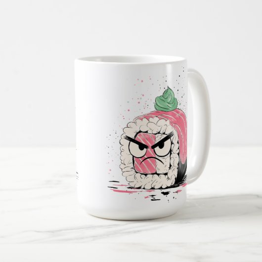 Grumpy Sushi Koffiemok (Voorkant rechts)